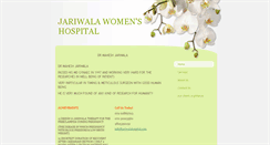 Desktop Screenshot of jariwalahospital.com